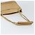 Borsa a Spalla CHANEL in Pelle di Agnello Beige Oro CC Auth BA7752 D'oro - vista 7