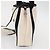 Balenciaga Borsa a mano Cabas Navy in tela 2 in 1 Bianco Nero 390346 Auth ep11845 - vista 3