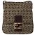 Borsa a Spalla in Tela Zucchino FENDI Beige Oro Auth 149656 - vista 13