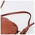 Chloé Borsa a Mano Chloe in Pelle 2 in 1 Arancione Oro Auth BA7804 D'oro - vista 14