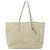 Borsa tote in pelle beige argento con borchie Jimmy Choo Auth bs30825 - vista 13