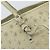 Borsa tote in pelle beige argento con borchie Jimmy Choo Auth bs30825 - vista 17