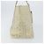 Borsa tote in pelle beige argento con borchie Jimmy Choo Auth bs30825 - vista 3