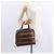 Céline Borsa a mano in tela Macadam CELINE in pelle PVC marrone oro Auth 152578 D'oro - vista 24