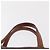 Céline Borsa a mano in tela Macadam CELINE in pelle PVC marrone oro Auth 152578 D'oro - vista 8