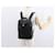 Zaino in pelle nera e argento PRADA Auth 121332 Nero - vista 26