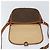 Céline Borsa a spalla in tela Macadam CELINE in pelle PVC marrone oro Auth bs31023 D'oro - vista 19