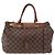 LOUIS VUITTON Borsa a Mano Damier Ebene Greenwich 2way N41337 LV Auth ka034