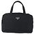 PRADA Borsa a mano in nylon nero argento Auth bs31144 - vista 13