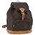 LOUIS VUITTON Zaino Monogram Montsouris MM M51136 LV Auth ka154 Monogramma