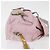 Zaino PRADA in nylon rosa argento Auth 153366 - vista 3