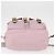 Zaino PRADA in nylon rosa argento Auth 153366 - vista 6