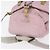 Zaino PRADA in nylon rosa argento Auth 153366 - vista 7
