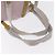 Zaino PRADA in nylon rosa argento Auth 153366 - vista 8