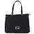 FENDI Zucchino Canvas Tote Bag Schwarz Silber Auth 149710 - Ansicht 13