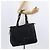 FENDI Zucchino Canvas Tote Bag Schwarz Silber Auth 149710 - Ansicht 23
