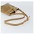 Céline Borsa a Spalla in Tela Macadam CELINE PVC Beige Oro Auth 151047 D'oro - vista 7