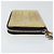 CHANEL Cartera Larga de Cuero Oro Plata CC Auth 149215 Dorado - vista 4