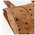 Bolsa tote MCM Logogram Vicetos em couro PVC marrom e dourado Auth gh1080 - vista 14