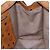 Bolsa tote MCM Logogram Vicetos em couro PVC marrom e dourado Auth gh1080 - vista 17