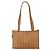 Bolsa tote MCM Logogram Vicetos em couro PVC marrom e dourado Auth gh1080 - vista 2