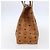Bolsa tote MCM Logogram Vicetos em couro PVC marrom e dourado Auth gh1080 - vista 3