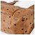 Bolsa tote MCM Logogram Vicetos em couro PVC marrom e dourado Auth gh1080 - vista 9