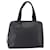 PRADA Borsa a mano in pelle nera argento Auth bs30432 Nero