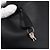 PRADA Borsa a mano in pelle nera argento Auth bs30432 Nero - vista 9