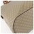 Céline Borsa a mano in tela Macadam CELINE PVC 2in1 Beige Oro Auth fm4931 D'oro - vista 18