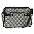 Gucci GG Supreme Sherry Line Schultertasche PVC Marine Gold 904 02 049 Auth 146942 Golden Marineblau