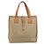 Céline Borsa a Spalla in Tela Macadam CELINE PVC Beige Oro Auth 130820 D'oro - vista 13