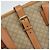 Céline Borsa a Spalla in Tela Macadam CELINE PVC Beige Oro Auth 130820 D'oro - vista 18