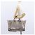 Borsa a mano in pelle Gancini Salvatore Ferragamo Argento Auth 153866 - vista 23