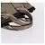 Borsa a mano in pelle Gancini Salvatore Ferragamo Argento Auth 153866 - vista 7