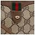 Borsa Sherry Line GG Supreme Web di GUCCI in PVC beige e oro 89 02 066 Auth 154335 D'oro - vista 15