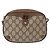 Borsa Sherry Line GG Supreme Web di GUCCI in PVC beige e oro 89 02 066 Auth 154335 D'oro - vista 2