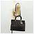 Borsa Lady Dior Canage Christian Dior in pelle di agnello 2 in 1 nera oro Auth 148689V Nero D'oro - vista 26