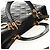 Borsa Lady Dior Canage Christian Dior in pelle di agnello 2 in 1 nera oro Auth 148689V Nero D'oro - vista 6
