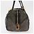 Borsa a mano Histeria GUCCI in suede nero e oro 186235 Auth 153859 D'oro - vista 5