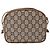 Borsa a Spalla GUCCI GG Plus Supreme PVC Beige Oro Auth BA8484 D'oro - vista 3