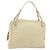 PRADA Borsa a mano in nylon beige oro Auth ar13842 D'oro