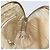 PRADA Borsa a mano in nylon beige oro Auth ar13842 D'oro - vista 20
