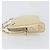 PRADA Borsa a mano in nylon beige oro Auth ar13842 D'oro - vista 4