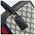 Borsa a mano Gucci GG Supreme Sherry Line PVC Navy Gold Auth 153814 D'oro Blu navy - vista 14