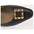 Salvatore Ferragamo Décolleté in Pelle Nera Oro Auth ti3478 Nero D'oro - vista 14