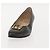 Salvatore Ferragamo Décolleté in Pelle Nera Oro Auth ti3478 Nero D'oro - vista 22