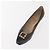 Salvatore Ferragamo Décolleté in Pelle Nera Oro Auth ti3478 Nero D'oro - vista 6