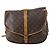 LOUIS VUITTON Borsa a Spalla Monogram Saumur 35 M42254 LV Auth BA6948 Monogramma - vista 13