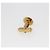 LOUIS VUITTON Taiga Botón de Puño Cuffs metal Tono Oro LV Auth 156221 - vista 21